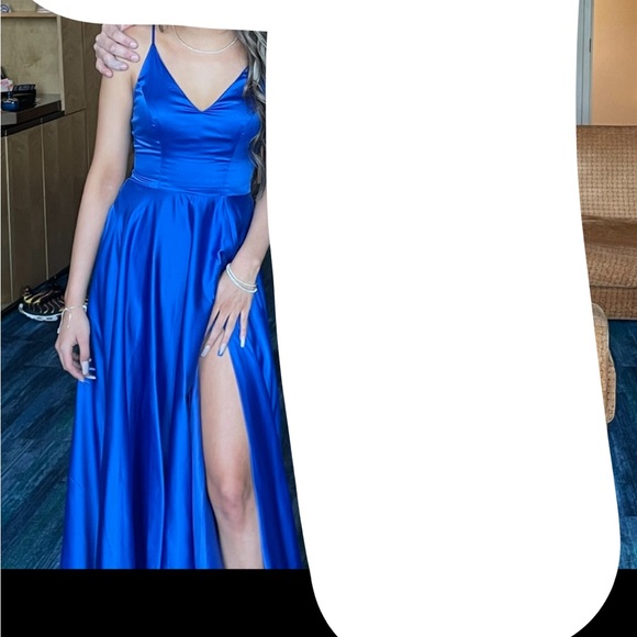 royal blue prom dress only work once - Picture 2 of 2